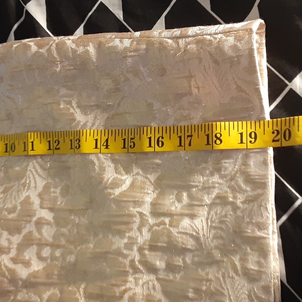 Loft Beige With Gold Threads Textured Pencil Skirt, 8 Petite View 5